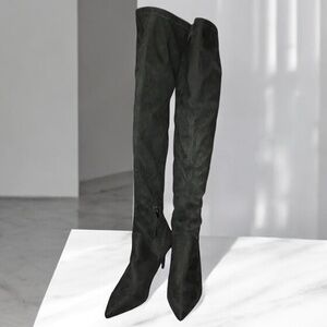 Jessica Simpson Abrine Over-The-Knee Boots - Black